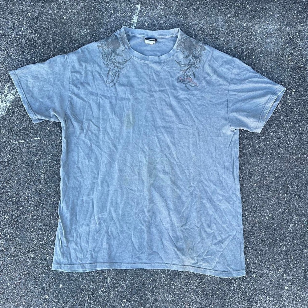 1990s QuikSilver Graphic Logo Shirt size L